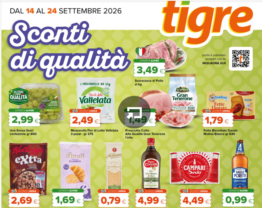 Volantino Tigre Ladispoli
