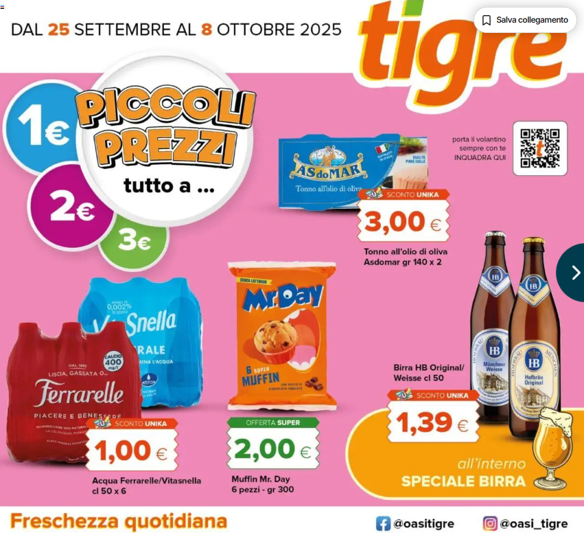 Volantino Tigre Ladispoli