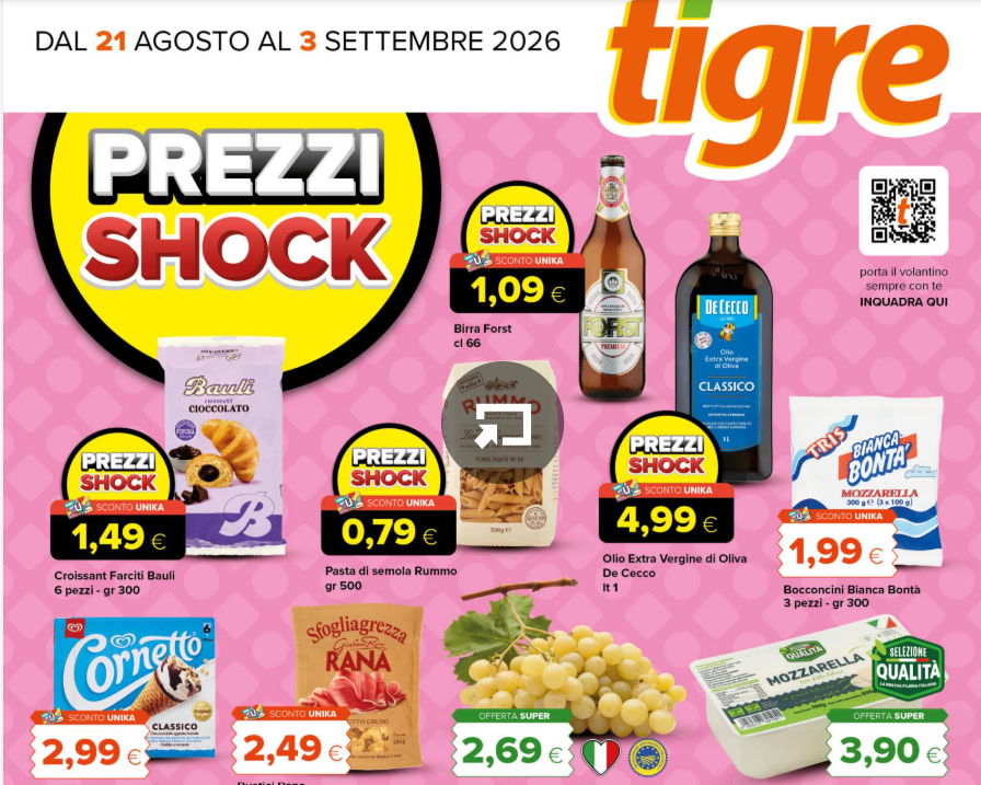 Volantino Tigre Ladispoli