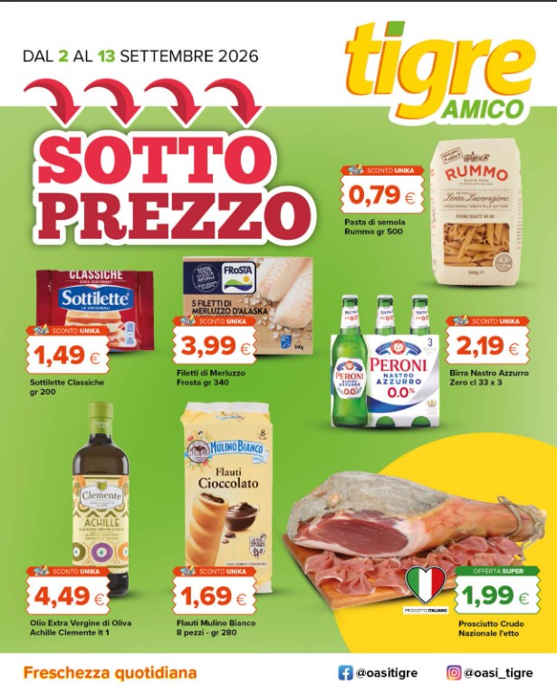 Volantino Tigre Amico Fregene / Santa Severa
